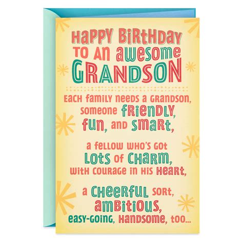 hallmark great grandson cards